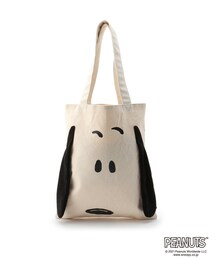PEANUTS | 【コラボ/数量限定】ピーナッツ スヌーピー＆ファーロン フェイストートバッグ(トートバッグ)