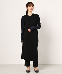 UJOH | Ujoh（ウジョ―）別注サイドスリットボタンロングカットソー(Tシャツ/カットソー)