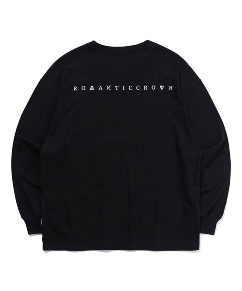 ROMANTIC CROWN（ロマンティッククラウン）の「【ROMANTIC CROWN】UNIVERSE LONG SLEEVES / ロマンティッククラウン ユニバース ロゴ ロングスリーブ Tシャツ（Tシャツ/カットソー・メンズ・グリーン/ホワイト/ブラック・MEDIUM/SMALL/LARGE/X-LARGE）」の9枚目の写真