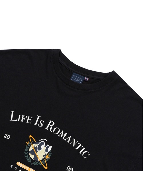 ROMANTIC CROWN（ロマンティッククラウン）の「【ROMANTIC CROWN】UNIVERSE LONG SLEEVES / ロマンティッククラウン ユニバース ロゴ ロングスリーブ Tシャツ（Tシャツ/カットソー・メンズ・グリーン/ホワイト/ブラック・MEDIUM/SMALL/LARGE/X-LARGE）」の15枚目の写真