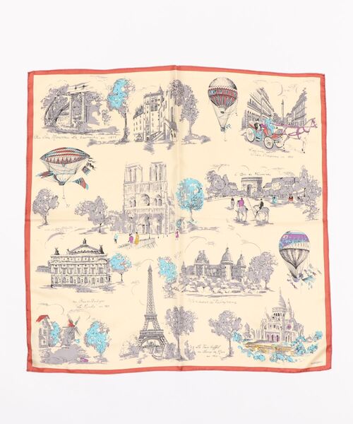 manipuri（マニプリ）の「【manipuri】シルクスカーフ ヴィレ・トワレ