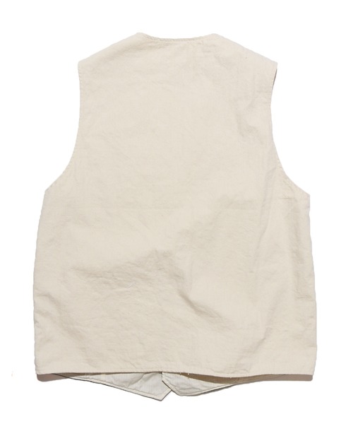 CAL O LINE（キャルオーライン）の「CAL O LINE/キャルオーライン DENIM VEST デニムベスト（ベスト・メンズ・ブルー・M/L/XL）」の7枚目の写真