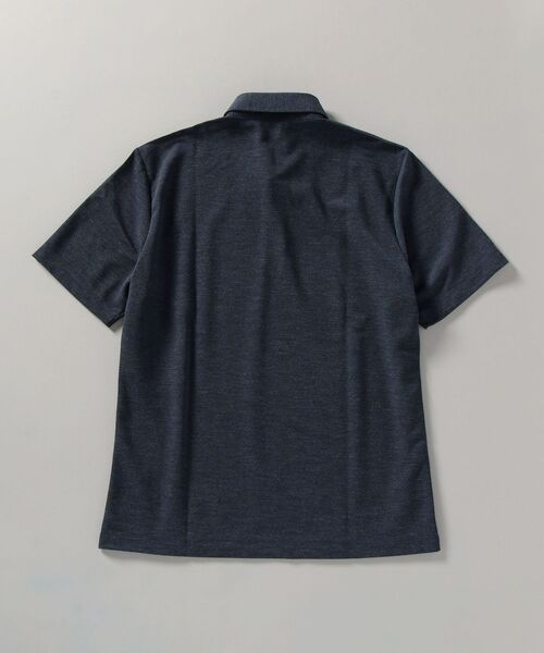 SHIPS（シップス）の「【WEB限定】SHIPS: 吸水速乾・UVケア Drymix（R) ワンポイント ロゴ レギュラーカラー ポロシャツ（ポロシャツ・メンズ・ネイビー/ライトブルー/ブラック/ロイヤルブルー/ライトグレー・SMALL/X-LARGE/MEDIUM/XX-LARGE/LARGE）」の20枚目の写真