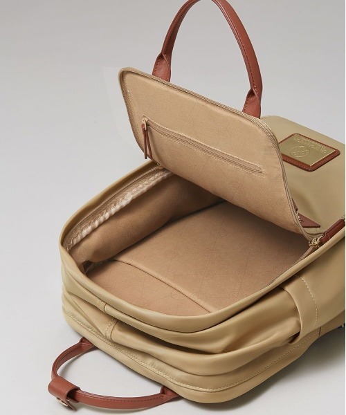 GASTON LUGA(ガストンルーガ)の「GASTON LUGA/ガストンルーガ/リーレン(LILLEN) バックパック(バックパック/リュック・メンズ・ブラック/ピンク/サンドベージュ/ブラック系その他・FREE)」の7枚目の写真