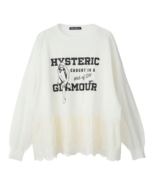 ヒステリックグラマー　トップス　スパイダー HYSTERIC GLAMOUR（ヒステリックグラマー）の「WEB OF SIN