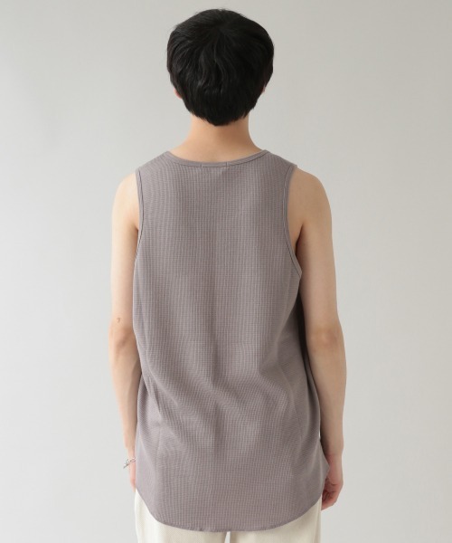 RAGEBLUE（レイジブルー）の「レイヤードワッフルタンクトップ/934949（タンクトップ・メンズ・ホワイト/ブラック/ベージュ系その他2・SMALL/MEDIUM/LARGE）」の13枚目の写真