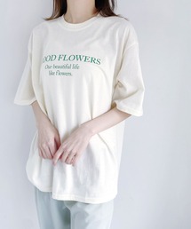 bicolor logo tee