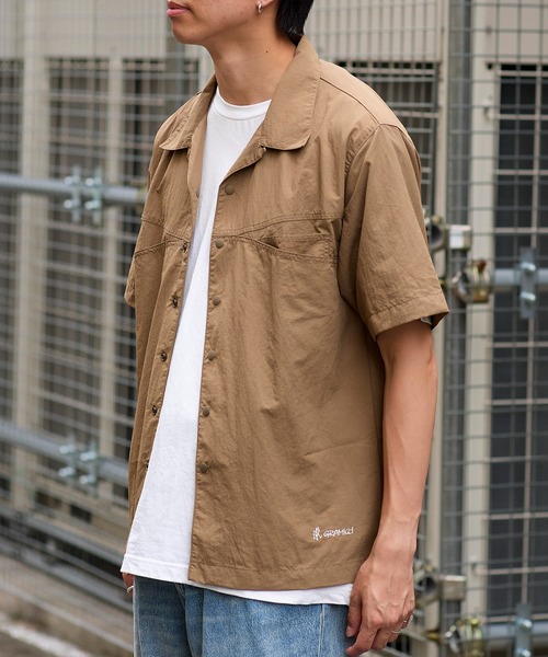 gramicci SHELL CAMP SHIRTS (グラミチ )(3colors)(GUJK-21S043