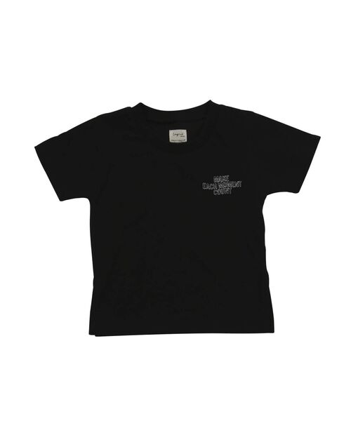 Ungrid（アングリッド）の「Kids エンブロイダリーTee（Tシャツ/カットソー・キッズ・ブラック/オフホワイト/ブルー/サーモンピンク・100/120）」の12枚目の写真