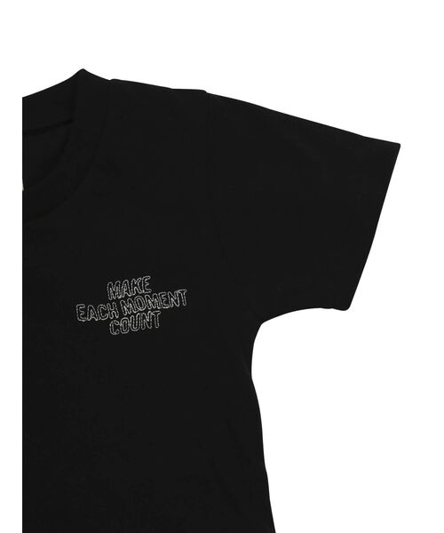 Ungrid（アングリッド）の「Kids エンブロイダリーTee（Tシャツ/カットソー・キッズ・ブラック/オフホワイト/ブルー/サーモンピンク・100/120）」の8枚目の写真