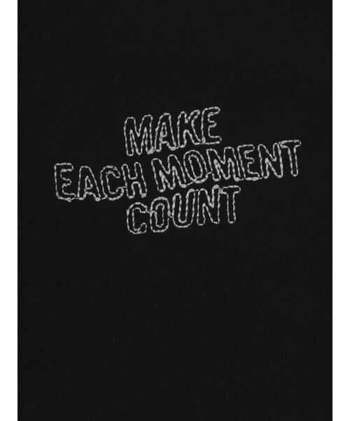 Ungrid（アングリッド）の「Kids エンブロイダリーTee（Tシャツ/カットソー・キッズ・ブラック/オフホワイト/ブルー/サーモンピンク・100/120）」の9枚目の写真