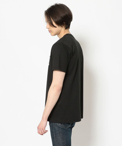 m's braque（エムズブラック）の「m's braque/エムズブラック/AU TRAVAIL! Tee（Tシャツ/カットソー・メンズ・ブラック/イエロー/ホワイト・LARGE/MEDIUM）」の4枚目の写真