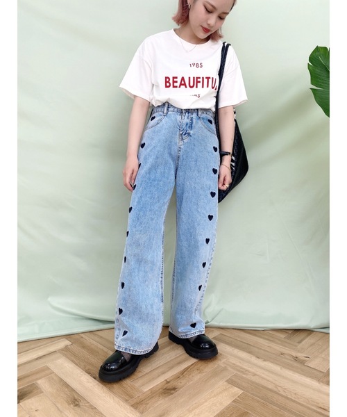 JUMELLE（ジュメロ）の「PRIAS T（Tシャツ/カットソー・レディース・ホワイト/レッド・FREE）」の19枚目の写真