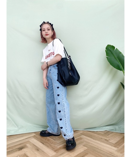 JUMELLE（ジュメロ）の「PRIAS T（Tシャツ/カットソー・レディース・ホワイト/レッド・FREE）」の17枚目の写真