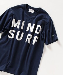 SHIPS any: カレッジ プリント 半袖 ユニセックス Tシャツ◇