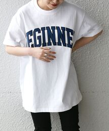 SHIPS any | SHIPS any: カレッジ プリント 半袖 Tシャツ(Tシャツ/カットソー)