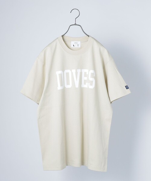 SHIPS any（シップス エニィ）の「SHIPS any: カレッジ プリント 半袖 ユニセックス Tシャツ◇（Tシャツ/カットソー・メンズ・ネイビー/ホワイト系その他3/グリーン/ホワイト系その他4/ナチュラル/ホワイト系その他/ホワイト系その他2/ブラック・SMALL/MEDIUM/LARGE/X-LARGE）」の11枚目の写真