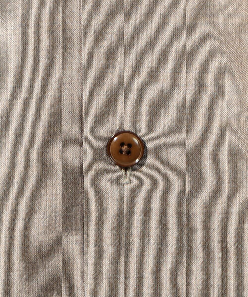 TOMORROWLAND （トゥモローランド）の「ウールレーヨン オープンカラー半袖シャツ（シャツ/ブラウス・メンズ・ベージュ/ネイビー/ライトグレー/ダークブラウン・S/M）」の18枚目の写真