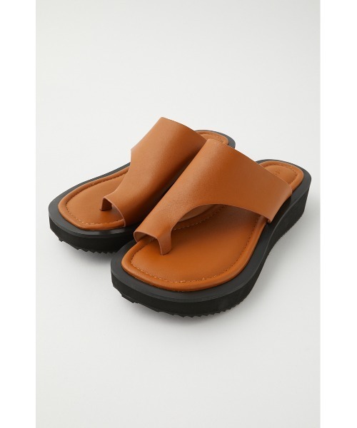 MOUSSY（マウジー）の「PLATFORM THONG サンダル（サンダル・レディース・キャメル/ブラック/ホワイト・MEDIUM/SMALL/LARGE）」の20枚目の写真