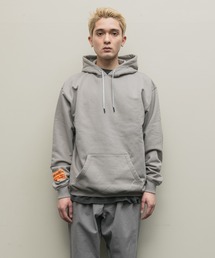 【2021秋冬】CONTRAST STITCH HOODED SWEAT SHIRT