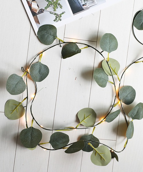 florist（フローリスト）の「ボタニカルアイビーワイヤーLEDライト（照明・レディース・グリーン系その他2/グリーン系その他3/グリーン系その他4/グリーン系その他5・FREE）」の7枚目の写真