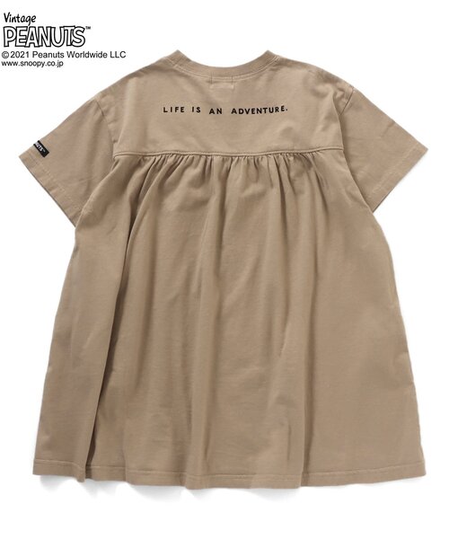 F.O.KIDS（エフオーキッズ）の「/PEANUTSコラボワンピース（ワンピース・キッズ・ベージュ/ミント/イエロー・120/130/90/110/140/100/95/80）」の7枚目の写真