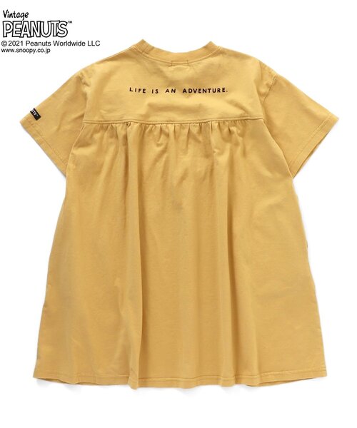 F.O.KIDS（エフオーキッズ）の「/PEANUTSコラボワンピース（ワンピース・キッズ・ベージュ/ミント/イエロー・120/130/90/110/140/100/95/80）」の10枚目の写真