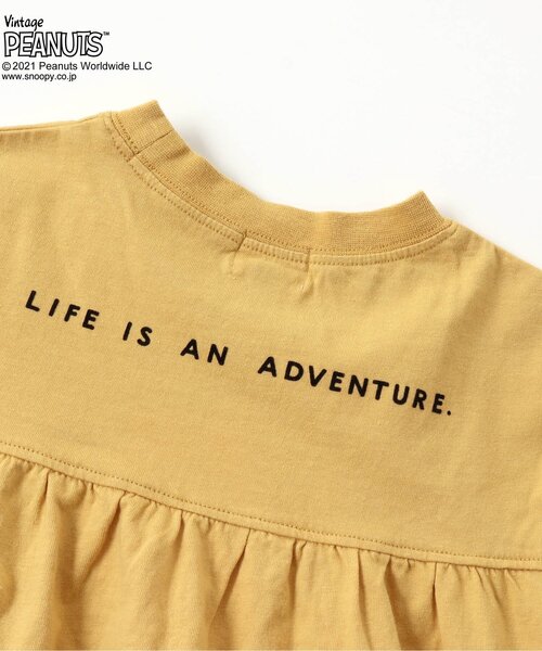 F.O.KIDS（エフオーキッズ）の「/PEANUTSコラボワンピース（ワンピース・キッズ・ベージュ/ミント/イエロー・120/130/90/110/140/100/95/80）」の13枚目の写真