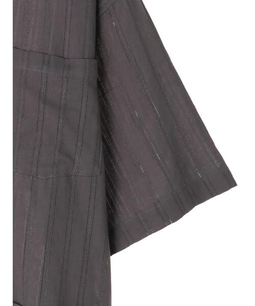 CRAFT STANDARD BOUTIQUE(クラフトスタンダードブティック)の「カラミ半袖オープンカラーシャツ *(シャツ/ブラウス・メンズ・ブラウン/グレー・M/L)」の16枚目の写真