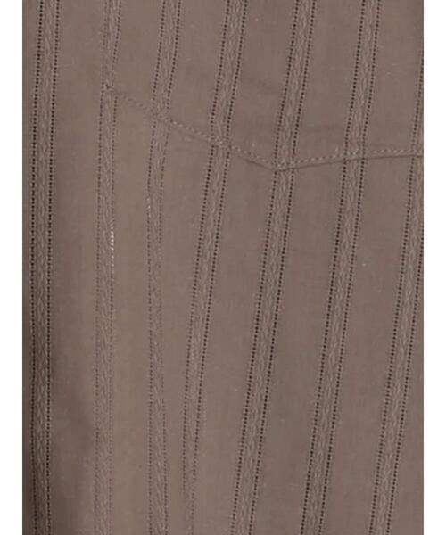 CRAFT STANDARD BOUTIQUE(クラフトスタンダードブティック)の「カラミ半袖オープンカラーシャツ *(シャツ/ブラウス・メンズ・ブラウン/グレー・M/L)」の19枚目の写真