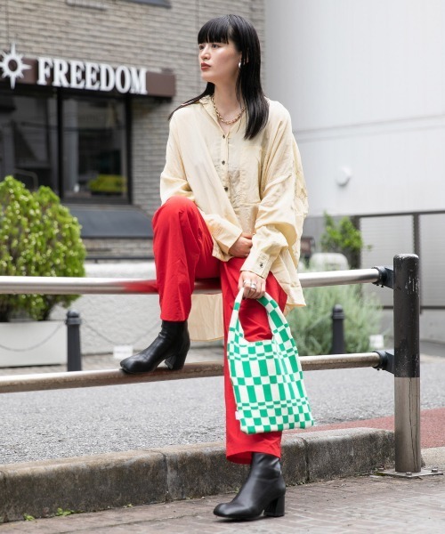 JEANASIS（ジーナシス）の「オブリークトゥストレッチブーツ/956535（ブーツ・レディース・ホワイト/ブラック/グレー・MEDIUM/LARGE）」の9枚目の写真