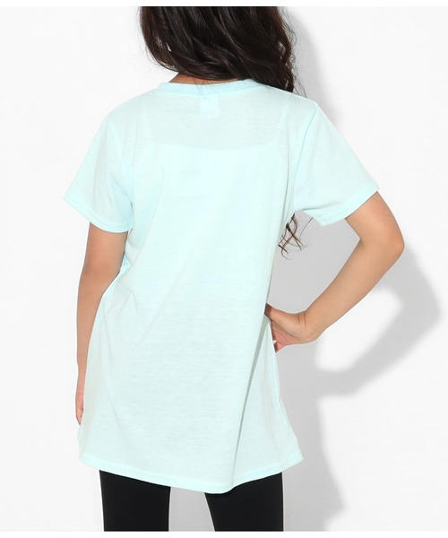 ANAP kids(アナップキッズ)の「羽ハートスパンコールチュニック(Tシャツ/カットソー・キッズ・ラベンダー/オフホワイト/サックスブルー・L/S/M)」の12枚目の写真