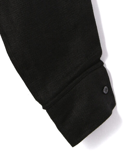 SHINYAKOZUKA(シンヤコヅカ)の「SHINYA KOZUKA /シンヤ コヅカ/HIS WORK SHIRT Ware-mo-kou (linen)/別注リネンワークシャツ(シャツ/ブラウス・メンズ・ブラック・MEDIUM)」の12枚目の写真