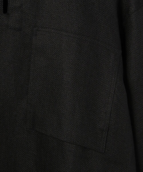 SHINYAKOZUKA(シンヤコヅカ)の「SHINYA KOZUKA /シンヤ コヅカ/HIS WORK SHIRT Ware-mo-kou (linen)/別注リネンワークシャツ(シャツ/ブラウス・メンズ・ブラック・MEDIUM)」の14枚目の写真