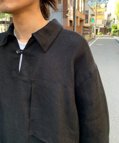 SHINYA KOZUKA ブラウン ポロシャツ 楽天市場】shinya kozuka（カジュアルシャツ｜トップス