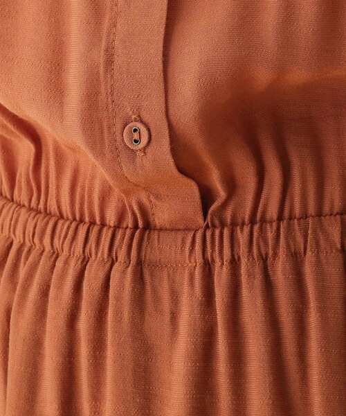 DRESKIP(ドレスキップ)の「◆バンドカラーフレアーワンピース(ワンピース・レディース・グレー系その他/カーキ/ダークオレンジ・02/03/04)」の5枚目の写真