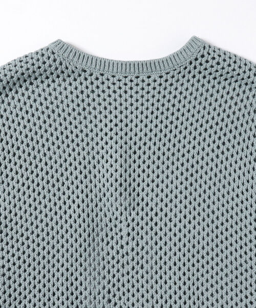 Ray BEAMS（レイビームス）の「Ray BEAMS / メッシュ バックリボン ベスト（ベスト・レディース・ライトブルー/ブラック・ONE SIZE）」の20枚目の写真