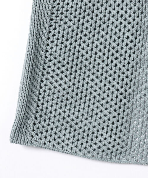 Ray BEAMS（レイビームス）の「Ray BEAMS / メッシュ バックリボン ベスト（ベスト・レディース・ライトブルー/ブラック・ONE SIZE）」の21枚目の写真