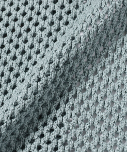 Ray BEAMS（レイビームス）の「Ray BEAMS / メッシュ バックリボン ベスト（ベスト・レディース・ライトブルー/ブラック・ONE SIZE）」の22枚目の写真