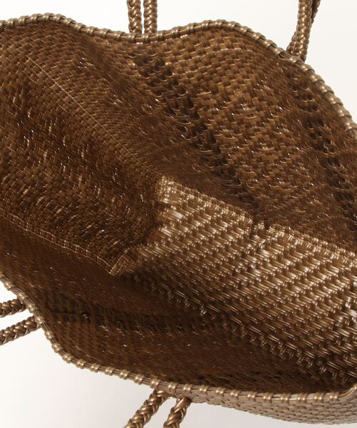 レトラ　メルカドバッグ　ブラウン　茶色　M MERCADO BAG - ROMBO - Brown (M) | Letra｜レトラ公式通販