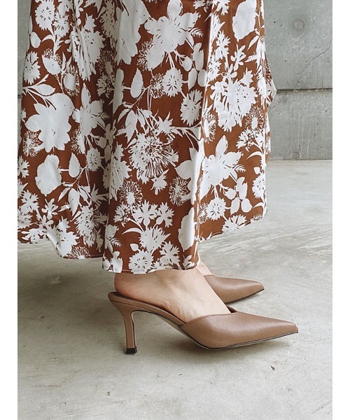 ACYM（アシーム）の「Autumn color ミュール（その他シューズ・レディース・ブラック/ミックスグレー・SMALL/MEDIUM/LARGE）」の5枚目の写真