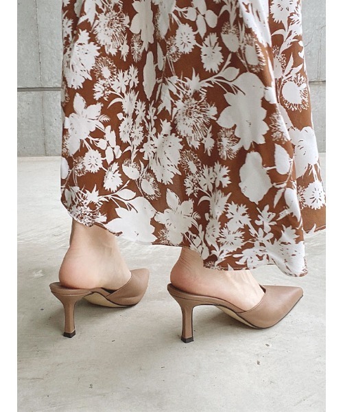 ACYM（アシーム）の「Autumn color ミュール（その他シューズ・レディース・ブラック/ミックスグレー・SMALL/MEDIUM/LARGE）」の6枚目の写真