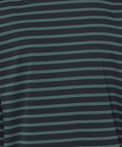 niko and...（ニコアンド）の「アソートボーダーＴシャツ（Tシャツ/カットソー・メンズ・ブラック/ネイビー/オフホワイト/キャメル・MEDIUM/LARGE）」の17枚目の写真