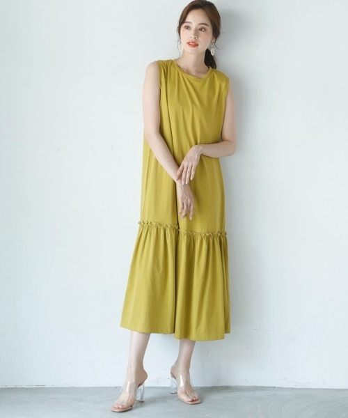 セール 切り替えロングカットワンピース ワンピース M Deux エムドゥ のファッション通販 Zozotown