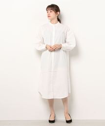 Per sist ence | Per sist ence/パーシエンス　ブロードロングシャツワンピース(シャツ/ブラウス)