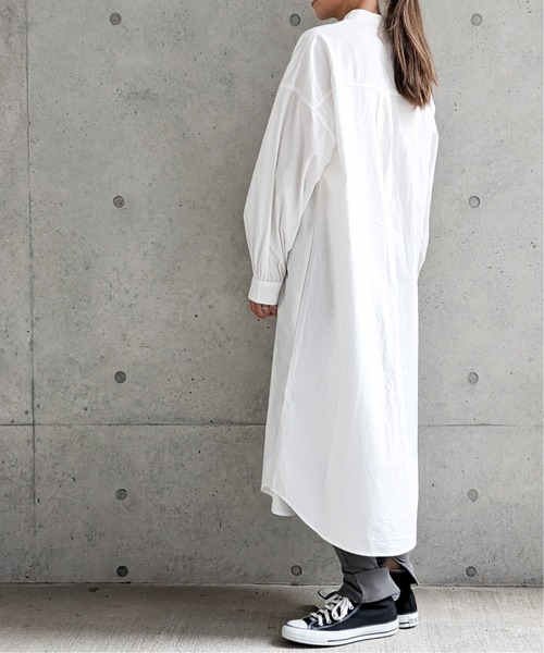 Per sist ence(パーシエンス)の「Per sist ence/パーシエンス ブロードロングシャツワンピース(シャツ/ブラウス・レディース・ホワイト・FREE)」の21枚目の写真
