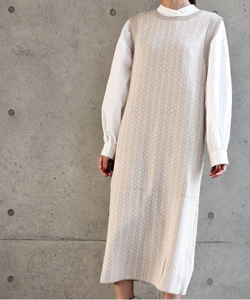 Per sist ence(パーシエンス)の「Per sist ence/パーシエンス ブロードロングシャツワンピース(シャツ/ブラウス・レディース・ホワイト・FREE)」の14枚目の写真