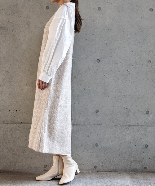 Per sist ence(パーシエンス)の「Per sist ence/パーシエンス ブロードロングシャツワンピース(シャツ/ブラウス・レディース・ホワイト・FREE)」の13枚目の写真