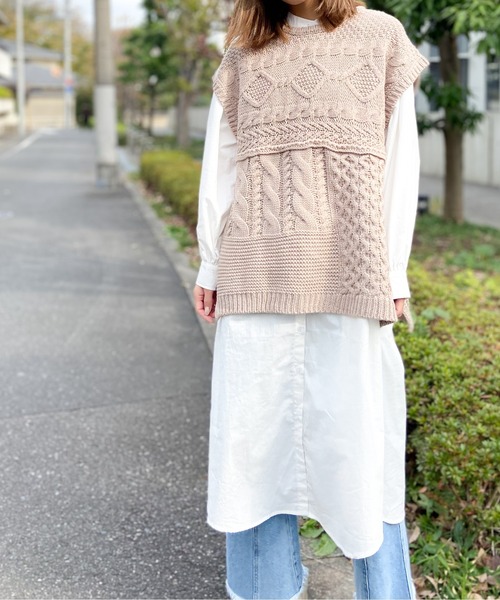 Per sist ence(パーシエンス)の「Per sist ence/パーシエンス ブロードロングシャツワンピース(シャツ/ブラウス・レディース・ホワイト・FREE)」の8枚目の写真