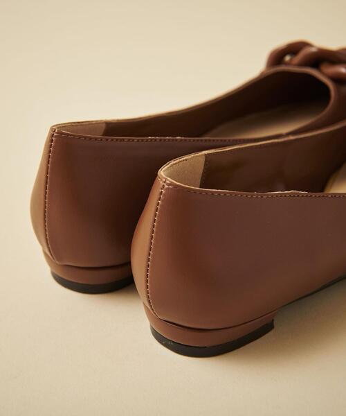 ODETTE E ODILE(オデットエオディール)の「【WEB限定】プラチェーン フラット15●↑(パンプス・レディース・ブラック/ブラウン/ロイヤルブルー/その他1/その他2・22cm/22.5cm/23cm/23.5cm/24cm/24.5cm/25cm)」の18枚目の写真